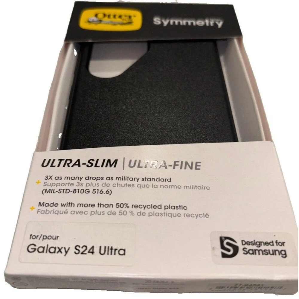 OtterBox Samsung Galaxy S24 Symmetry Series Case - Black